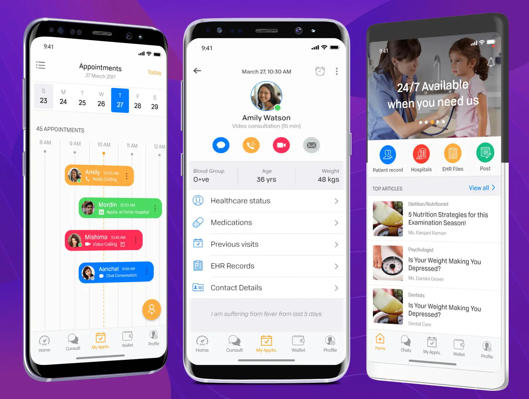Healthcare Doctor Android UI Kit 9 healthcare doctor android ui kit8
