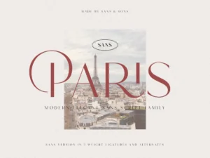 hello paris sans