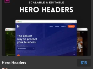 hero headers