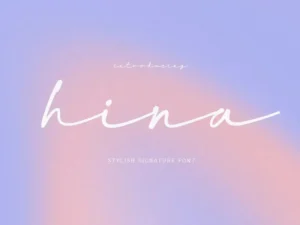 hina font