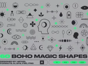 hipixel 60 boho shapes