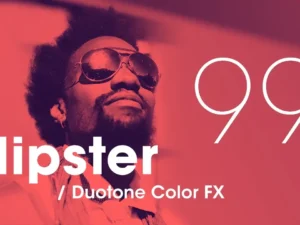 hipster duotone color fx7