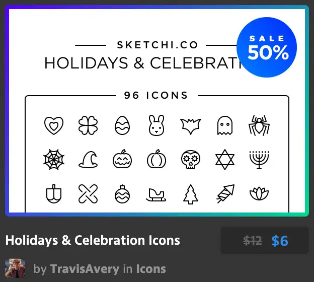 Holidays & Celebration Icons