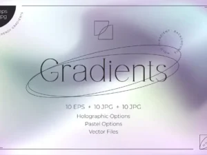 holo gradient backgrounds
