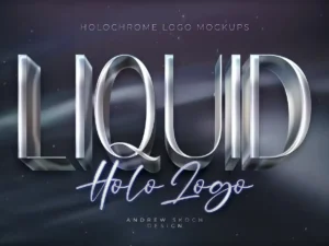 holochrome logo mockups 1