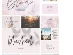 hot fonts bundle 10 handwritten fonts
