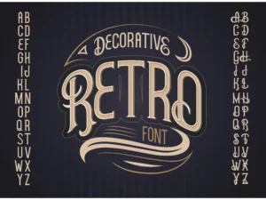 hudson otf vintage label font 5