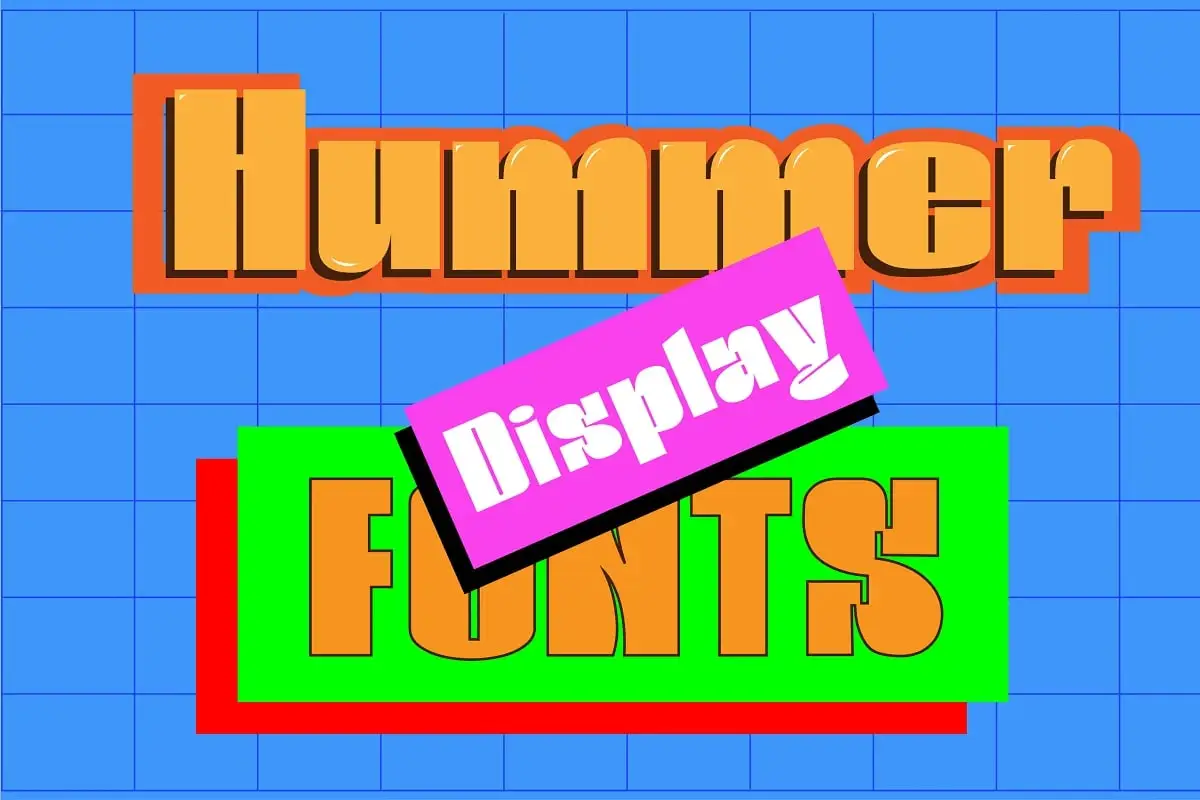 Hummer Font