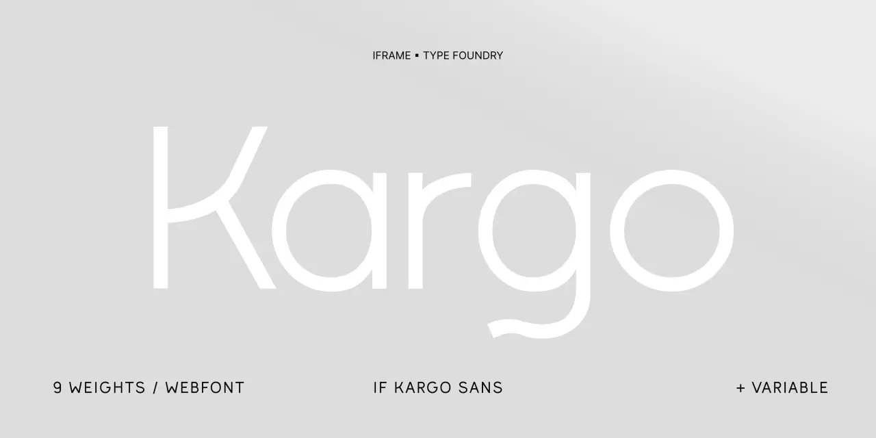 If Kargo Sans-Family Pack