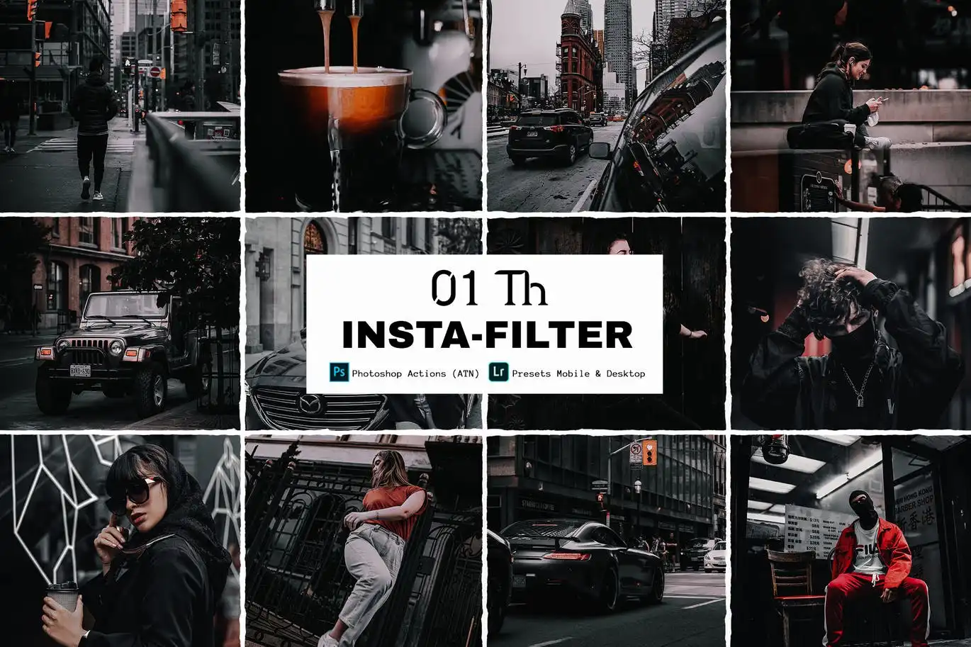 Insta Filter 01Th-Black Photoshop & Lightroom