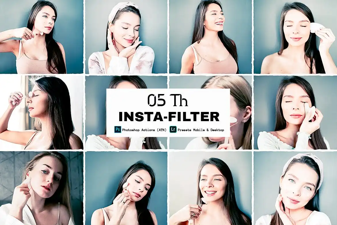 Insta Filter 06Th-Portrait Photoshop & Lightroom