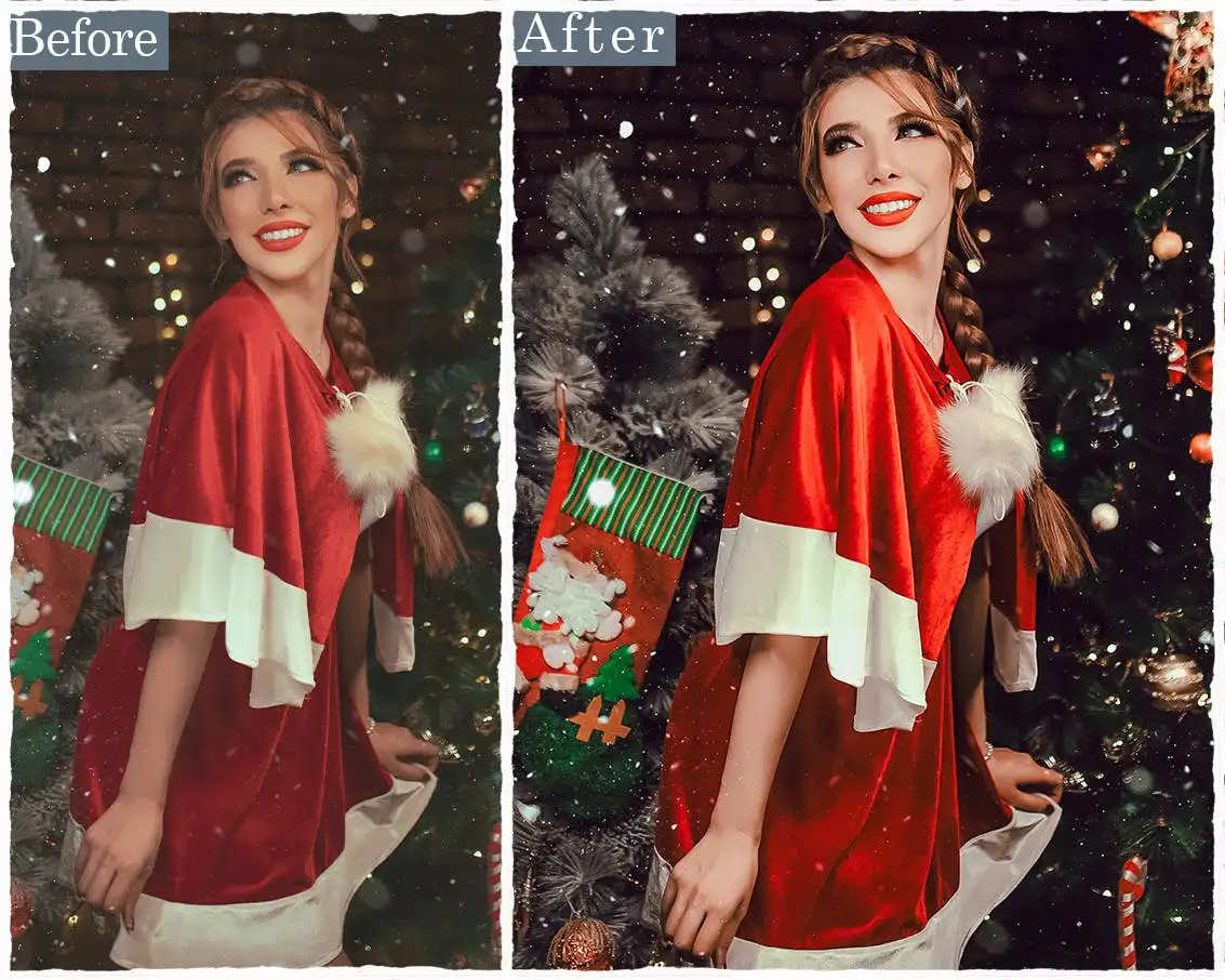 Insta Filter Christmas Time Photoshop & Lightroom