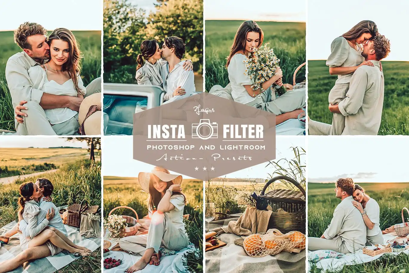 Insta Filter Picnic Photoshop Lightroom Presets 6 insta filter picnic photoshop lightroom presets 3