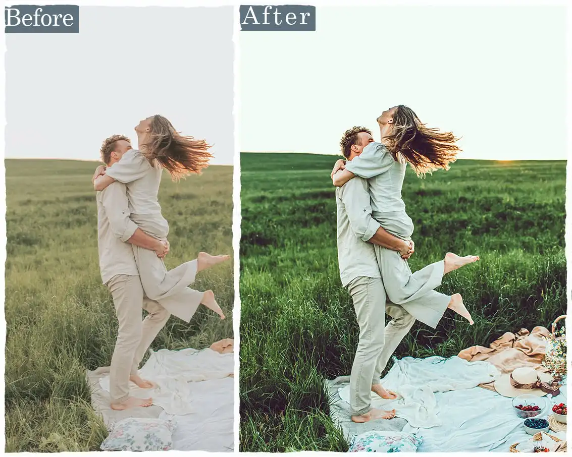 Insta Filter Picnic Photoshop Lightroom Presets