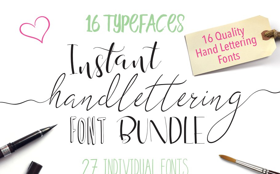 Instant Hand Lettering