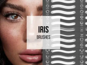 iris photoshop brushes