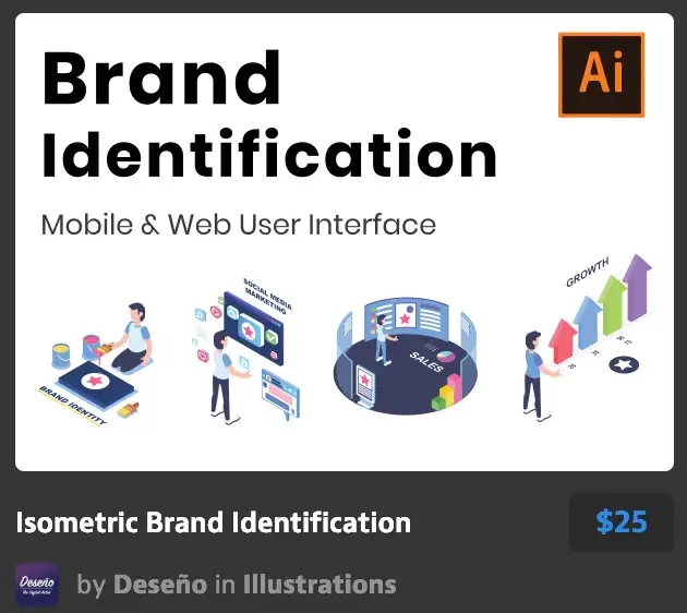Isometric Brand Identification