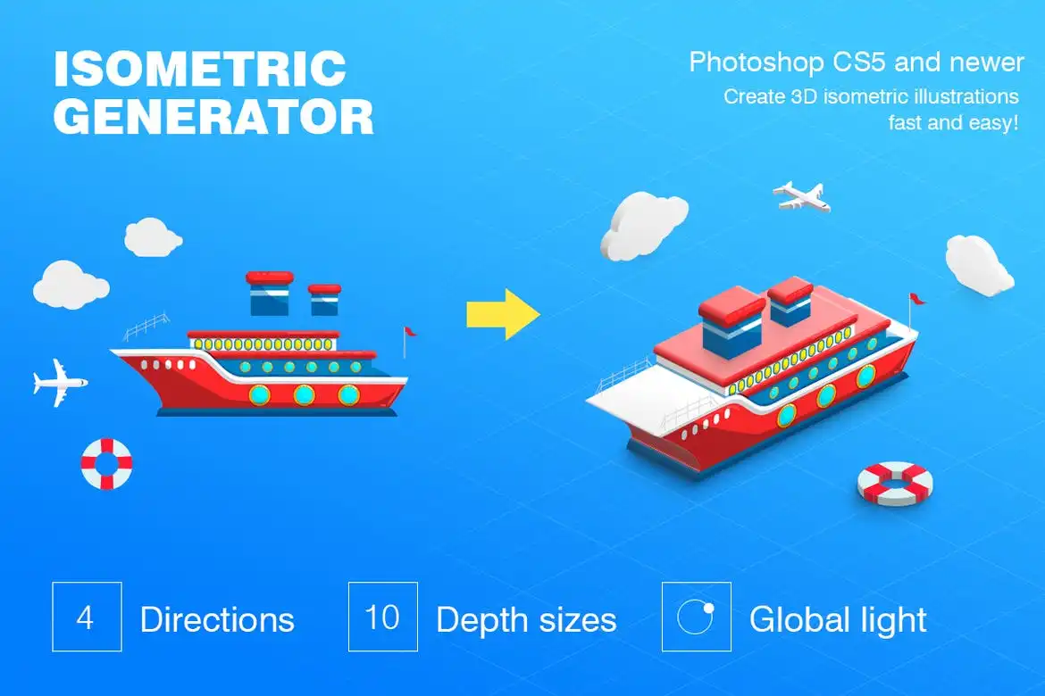 Isometric Illustration-3D Generator 10 isometric illustration 3d generator 2