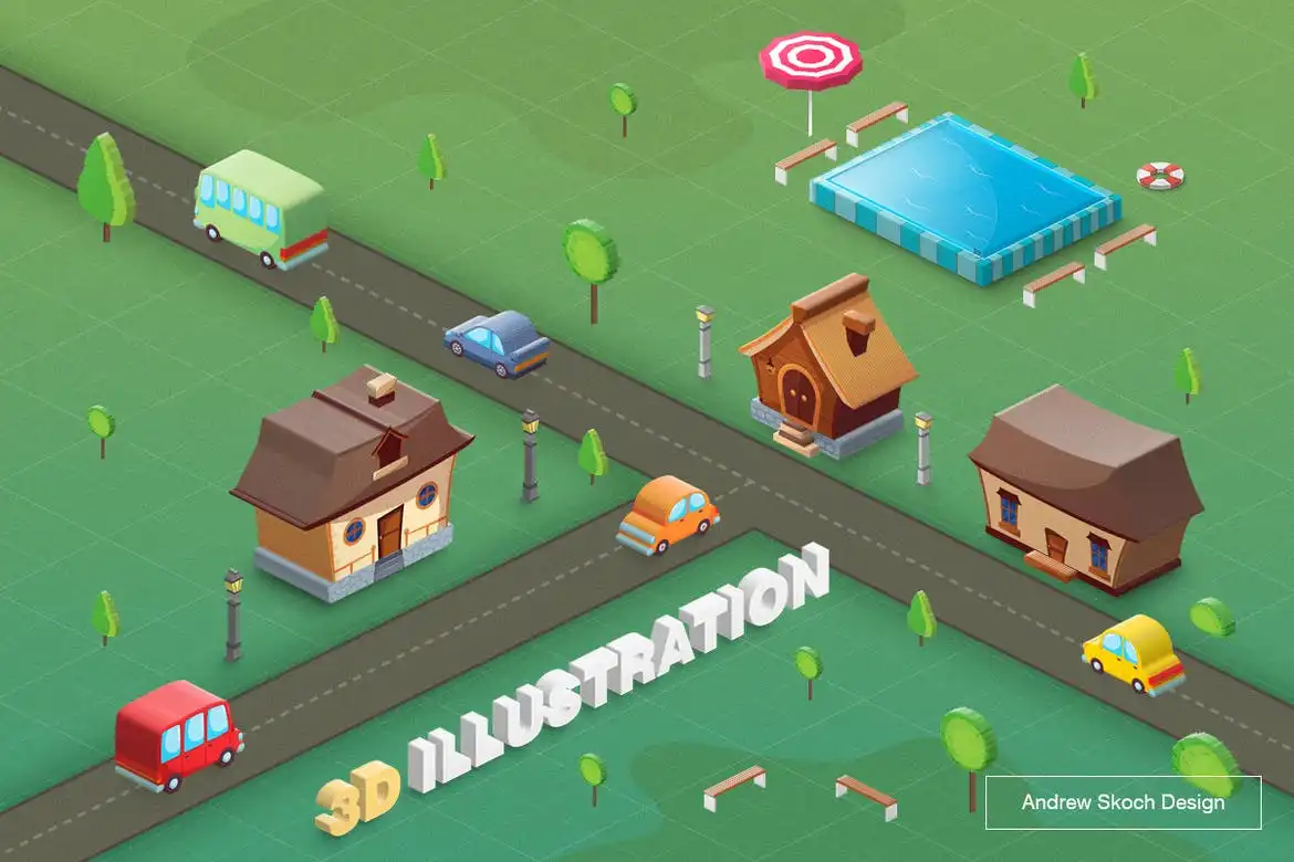 Isometric Illustration-3D Generator 7 isometric illustration 3d generator 4