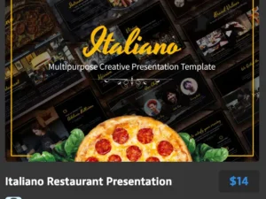 italiano restaurant presentation