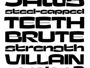 jaws font 2
