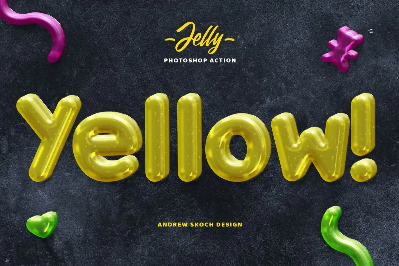 Jelly Photoshop Action