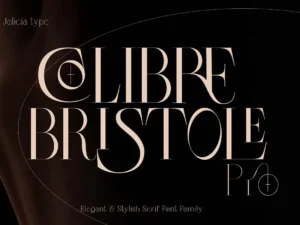 jolicia type colibre bristole pro extended latin