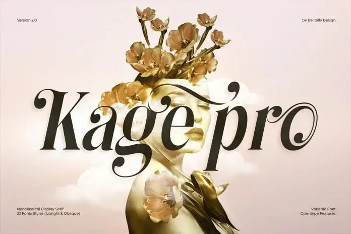 Kage Pro Variable Font 2