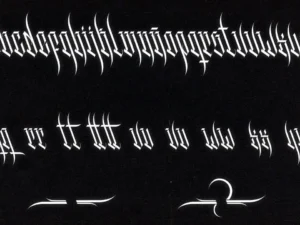 katana font 3