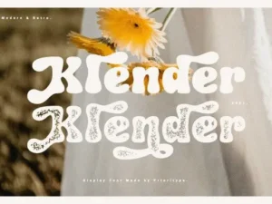 klender font