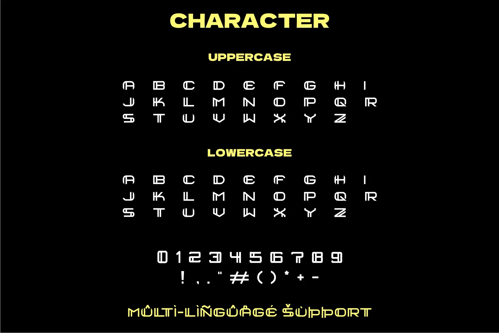 Kompro Display Font