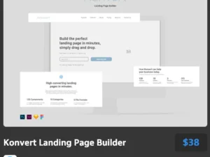 konvert landing page builder