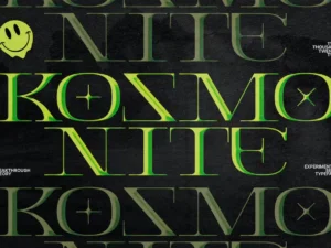 kosmonite experimental serif fonts