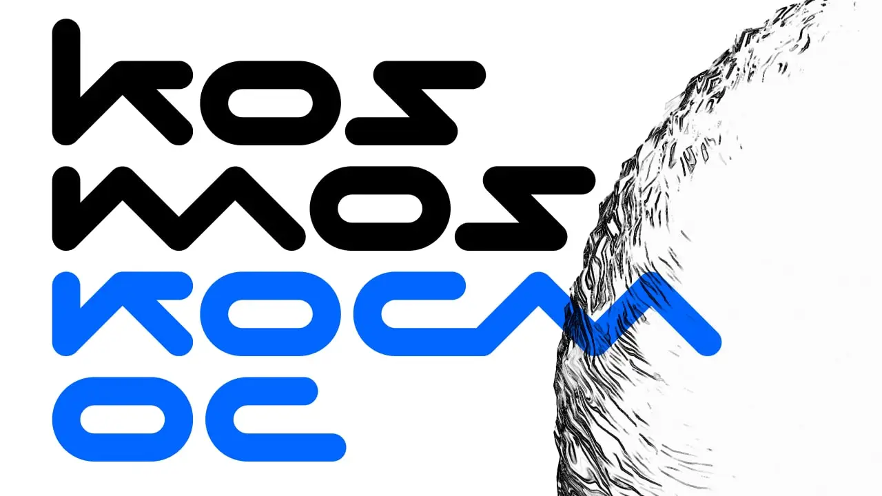 Kosmos Font (Free For Personal Use) 5 kosmos font free for personal use