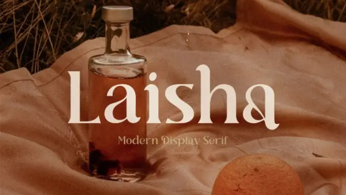 Laisha Serif Font 6 laisha serif font