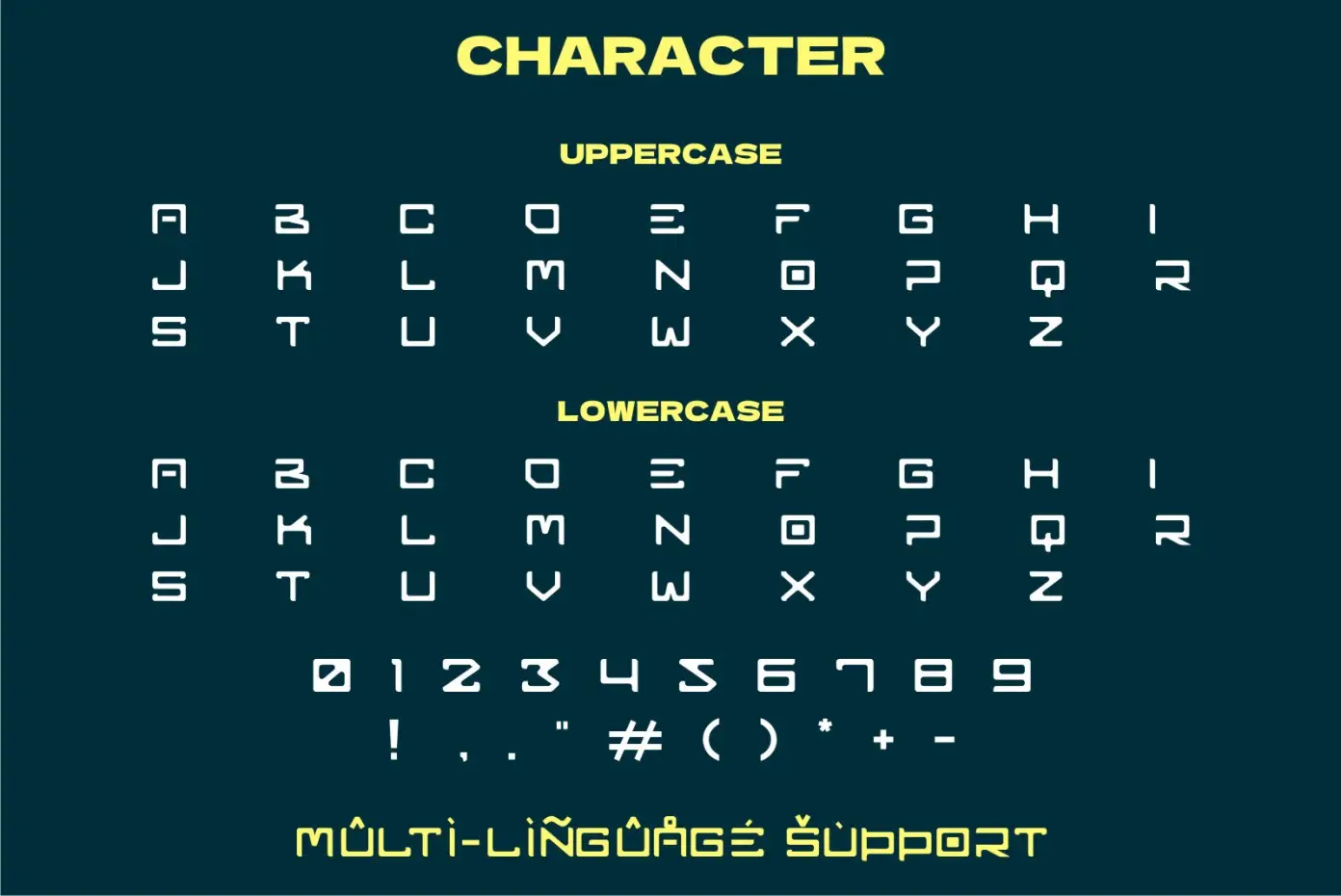 Lampor Display Font