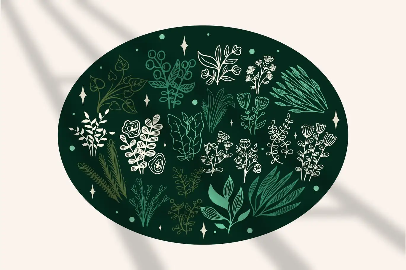 Leafly - Procreate Stamp Brush 5 leafly procreate stamp brush 7