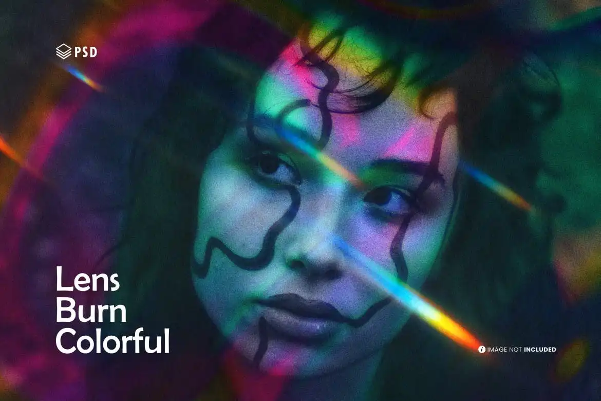 Lens Burn Colorful Photo Effect 3 lens burn colorful photo effect