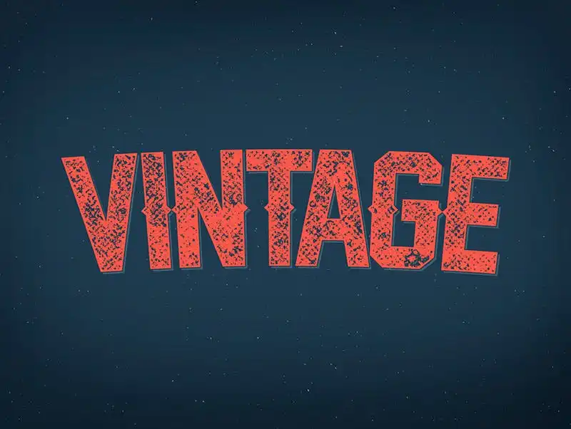 Letterink Press Vintage Text Effects