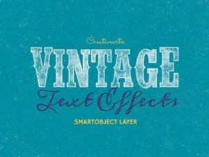 letterpress vintage text effects 2 8