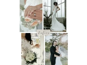 light airy wedding him her lightroom presets 3