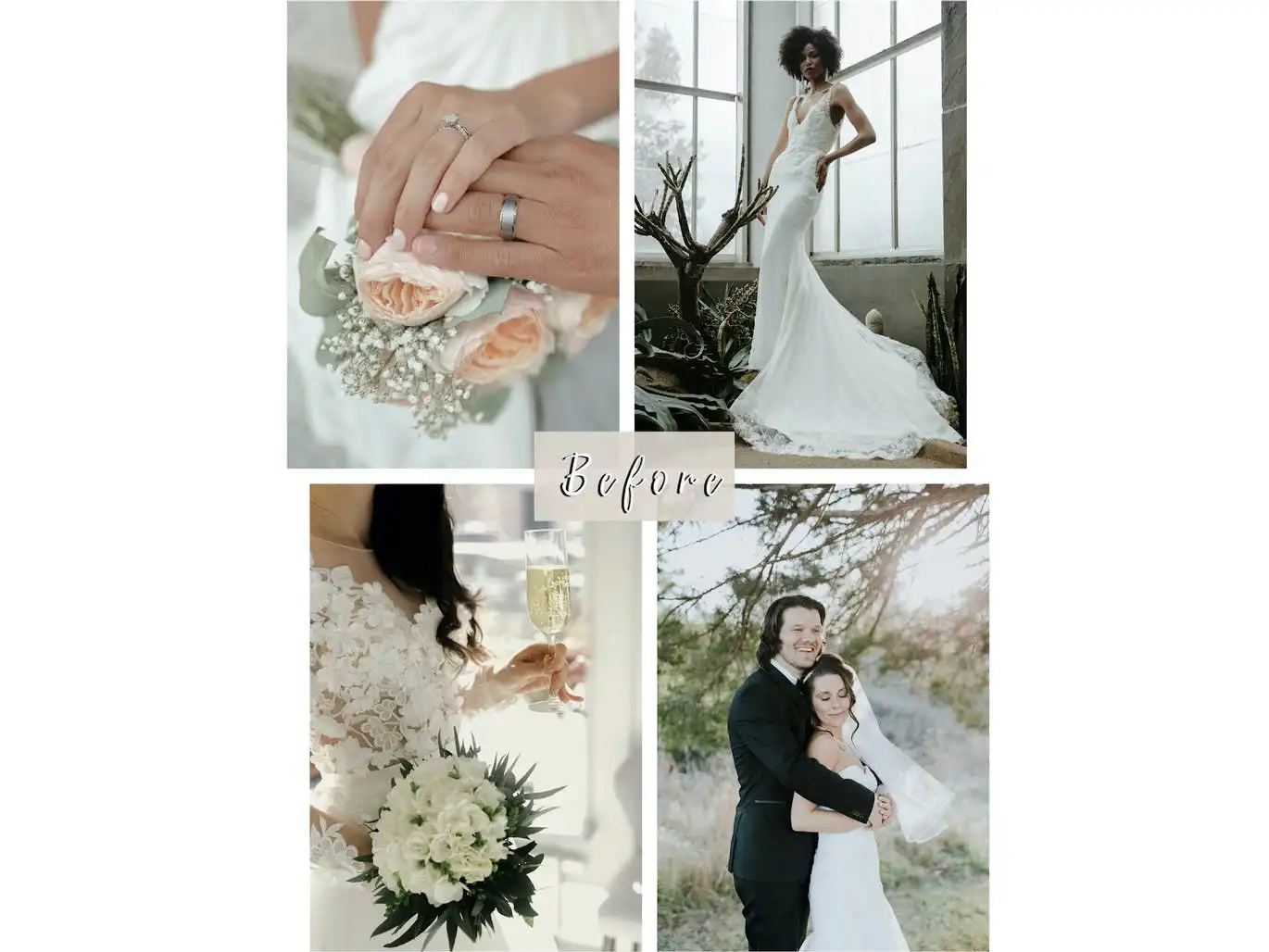 Light Airy Wedding Him & Her Lightroom Presets
