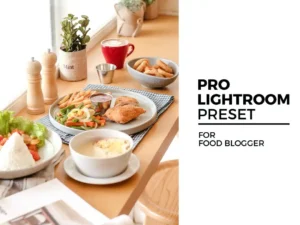 lightroom preset for food blogger