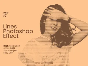 lines effect photoshop 3