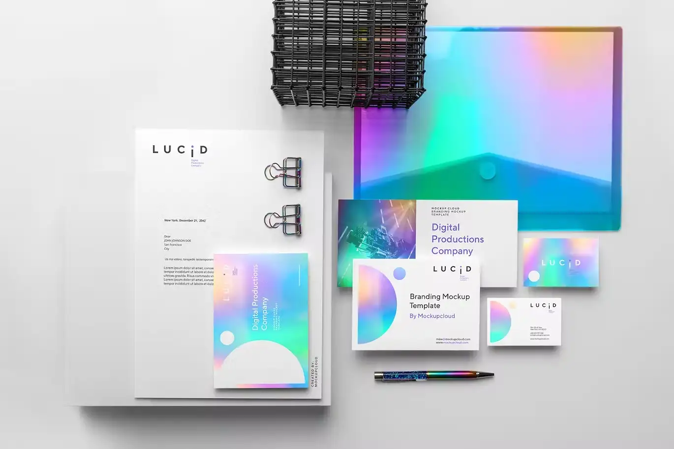 Lucid Branding Mockup Vol. 1