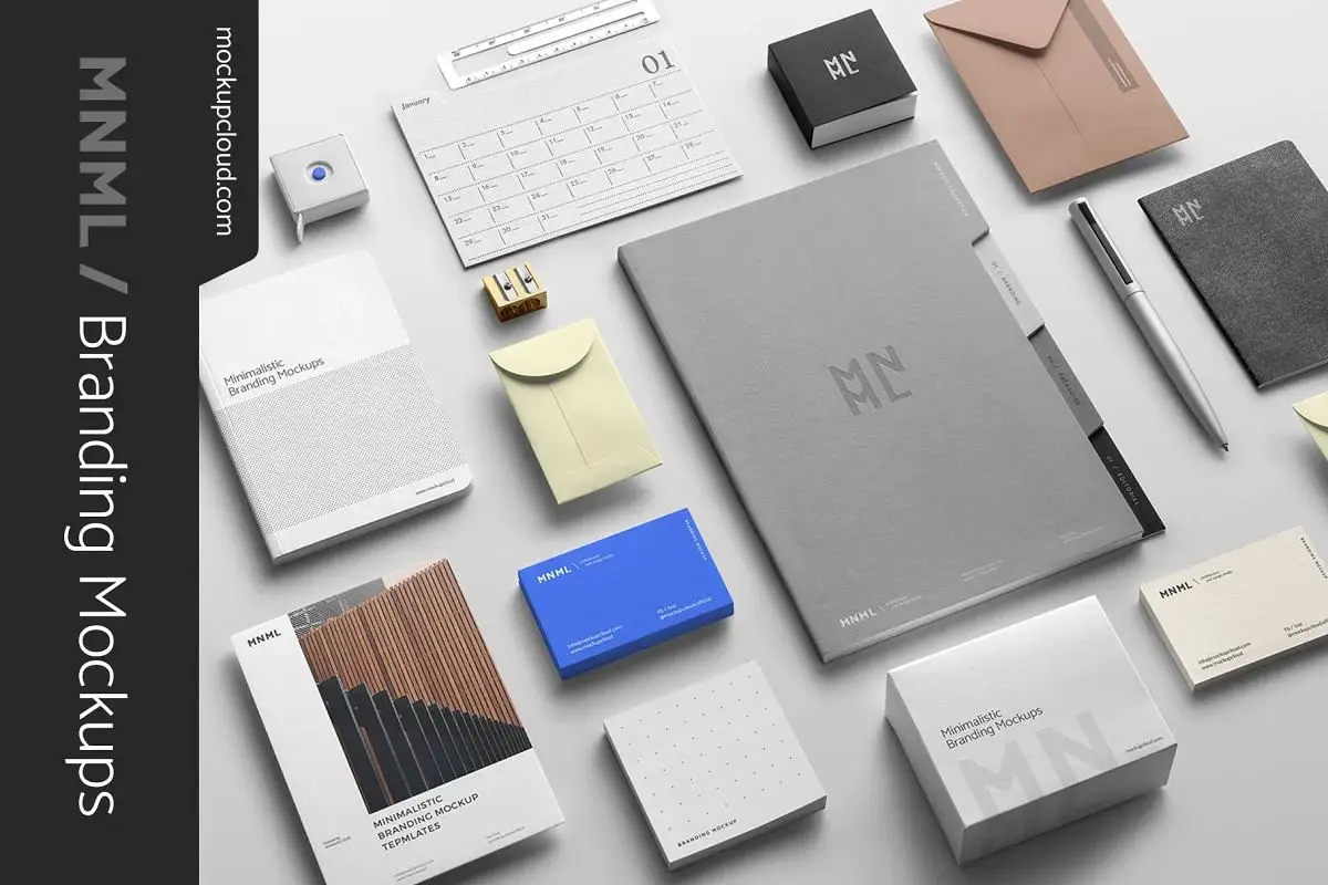 MNML / Branding Mockups Vol. 1
