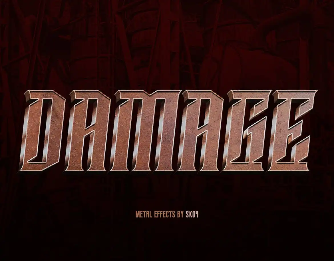 Mad Metal – Text Effects 11 mad metal text effects 4