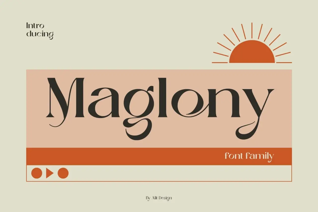 Maglony Typeface 5 maglony typeface