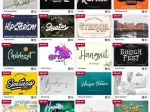 magnificent gorgeous fonts bundles 210 fonts 194 families