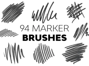 marker brushes